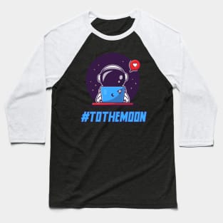 To the moon, crypto moon boy Baseball T-Shirt